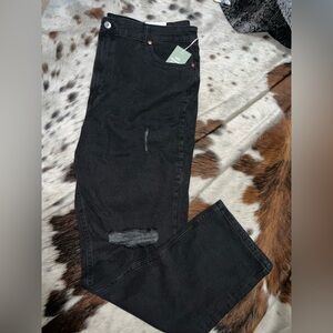 Brand new WT distressed denim jeans
